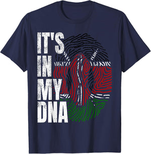 It's in My DNA Kenya National Flag Kenyan Boy Girl Gift T-Shirt - T-Shirt | Navy