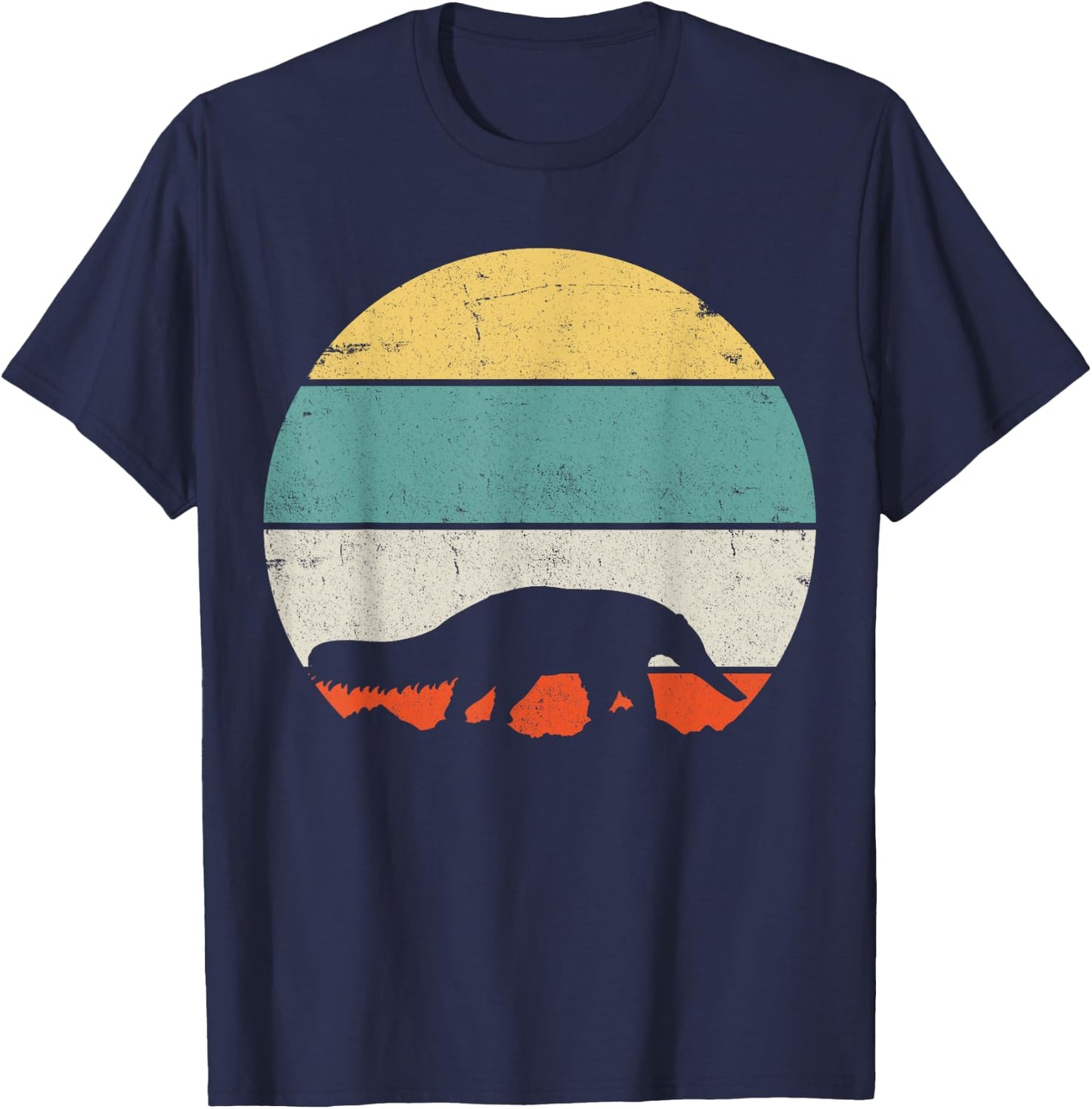 Anteater Retro Gift T-Shirt - T-Shirt | Navy