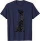 Dog Plott Hound T-Shirt - T-Shirt | Navy
