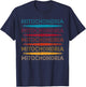 Mitochondria Retro Powerhouse Of The Cell Bacteria Biology T-Shirt - T-Shirt | Navy