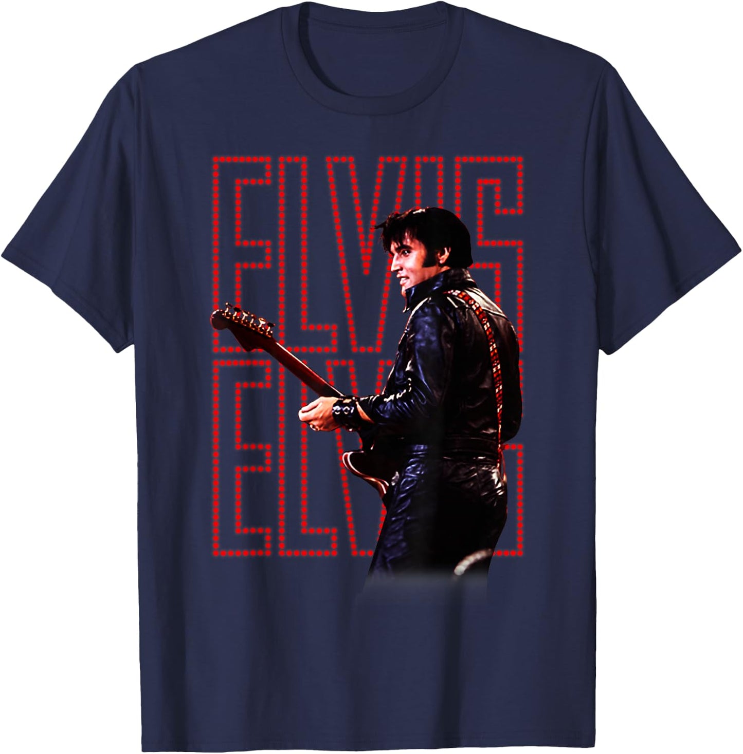 Elvis Presley Official 68 Comeback Special T-Shirt - T-Shirt | Navy
