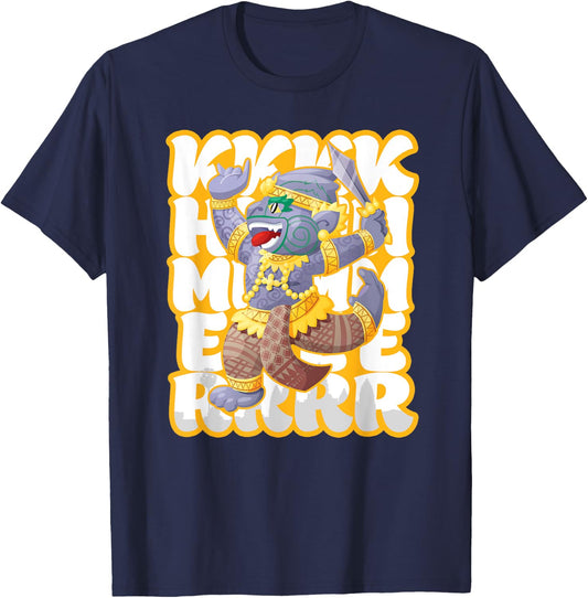 Cambodian Khmer Angkor Hanuman Monkey King Love T-Shirt - T-Shirt | Navy