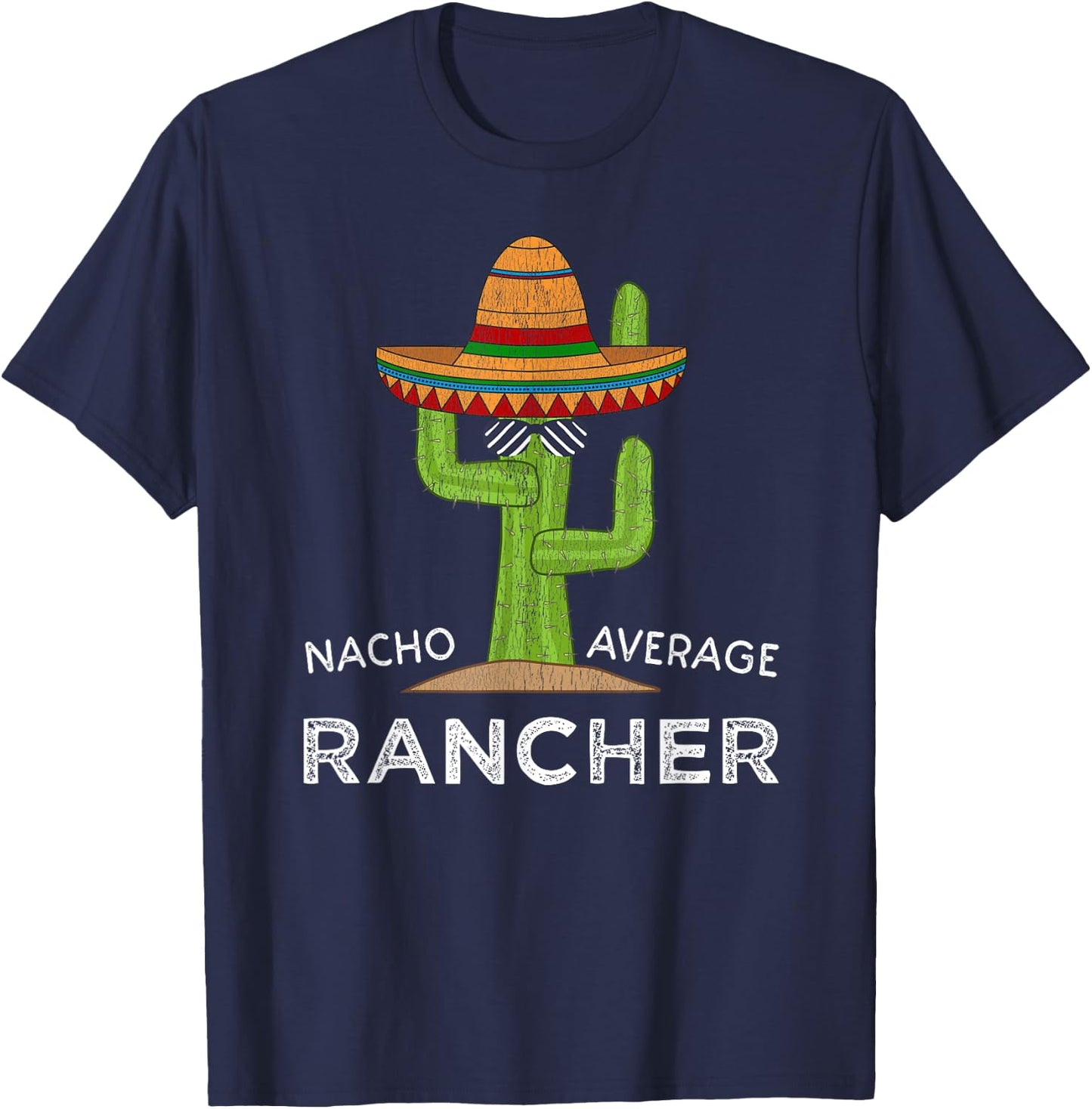 Funny Ranching Rancher T-Shirt - T-Shirt | Navy