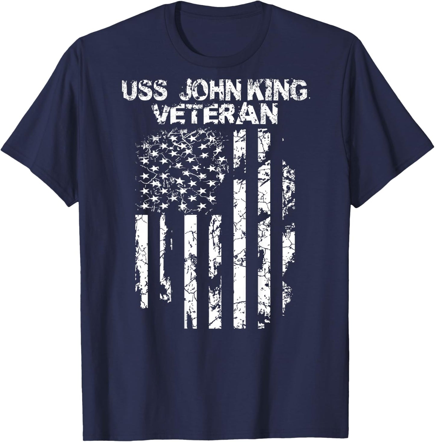 USS John King Veteran T-Shirt - T-Shirt | Navy