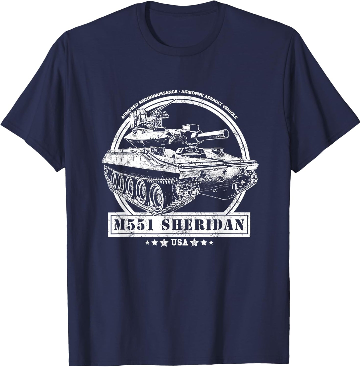 M551 Sheridan T-Shirt - T-Shirt | Navy