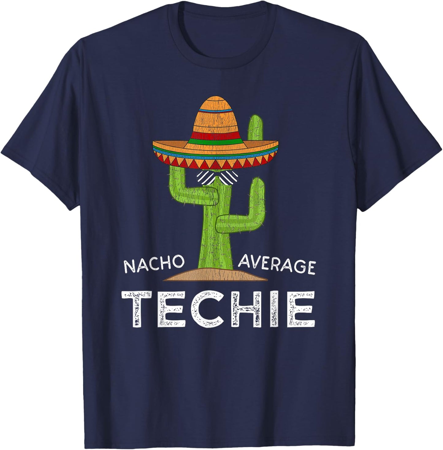 Fun Technology Techie Humor Saying | Funny IT Tech Support T-Shirt - T-Shirt | Navy