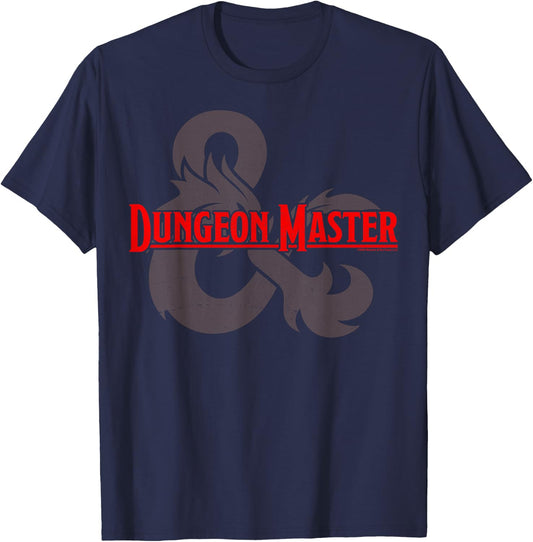 Dungeons & Dragons Dungeon Master Emblem T-Shirt - T-Shirt | Navy