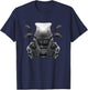 Enduro Motorcycle Desings R1200GS Enduro Motorcycle GS - Men's Black Short Sleeve Classic Fit - Motorcycle Themed - Size Small T-Shirt - T-Shirt | Navy