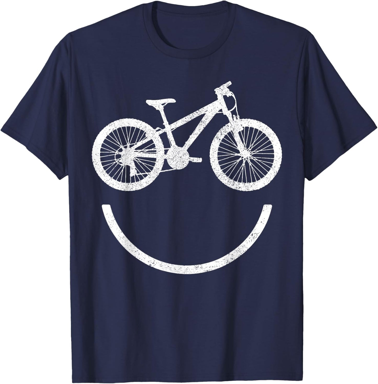 Mountain Bike Downhill MTB Mountain Biker Funny Gift T-Shirt - T-Shirt | Navy