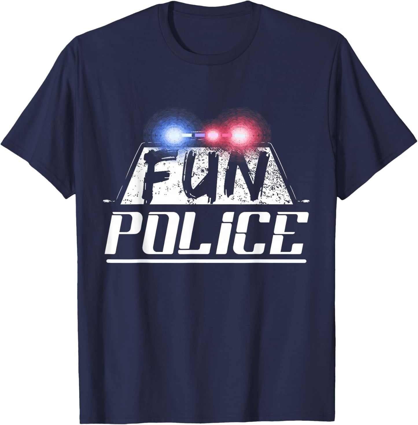 Dance Chaperone Fun Police for Dancing Sheriff State Cop T-Shirt - T-Shirt | Navy