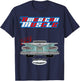 1959 El Camino,pickup,Rockabilly,rusty car,distressed T-Shirt - T-Shirt | Navy
