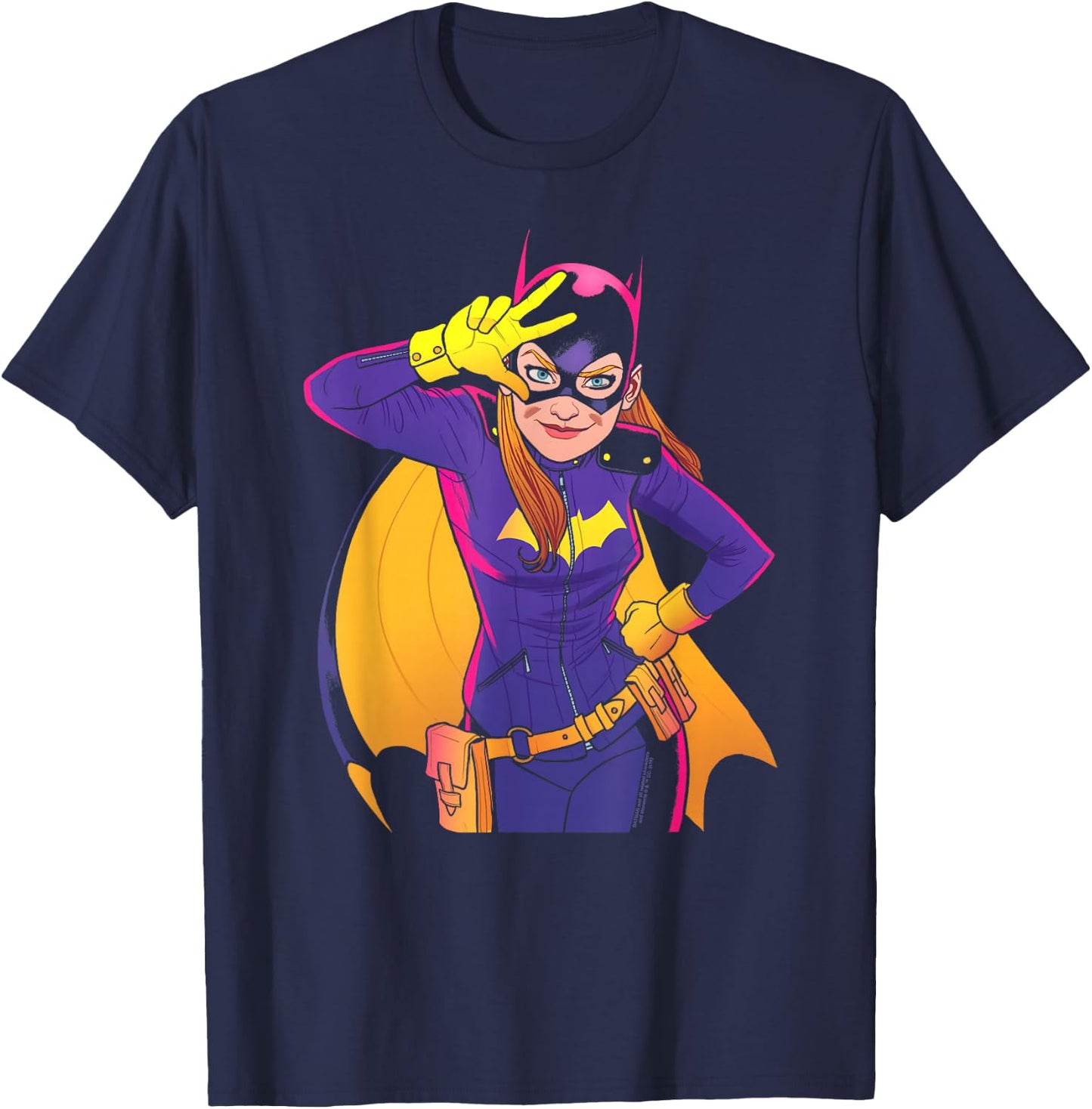 Batgirl Moves T Shirt T-Shirt - T-Shirt | Navy