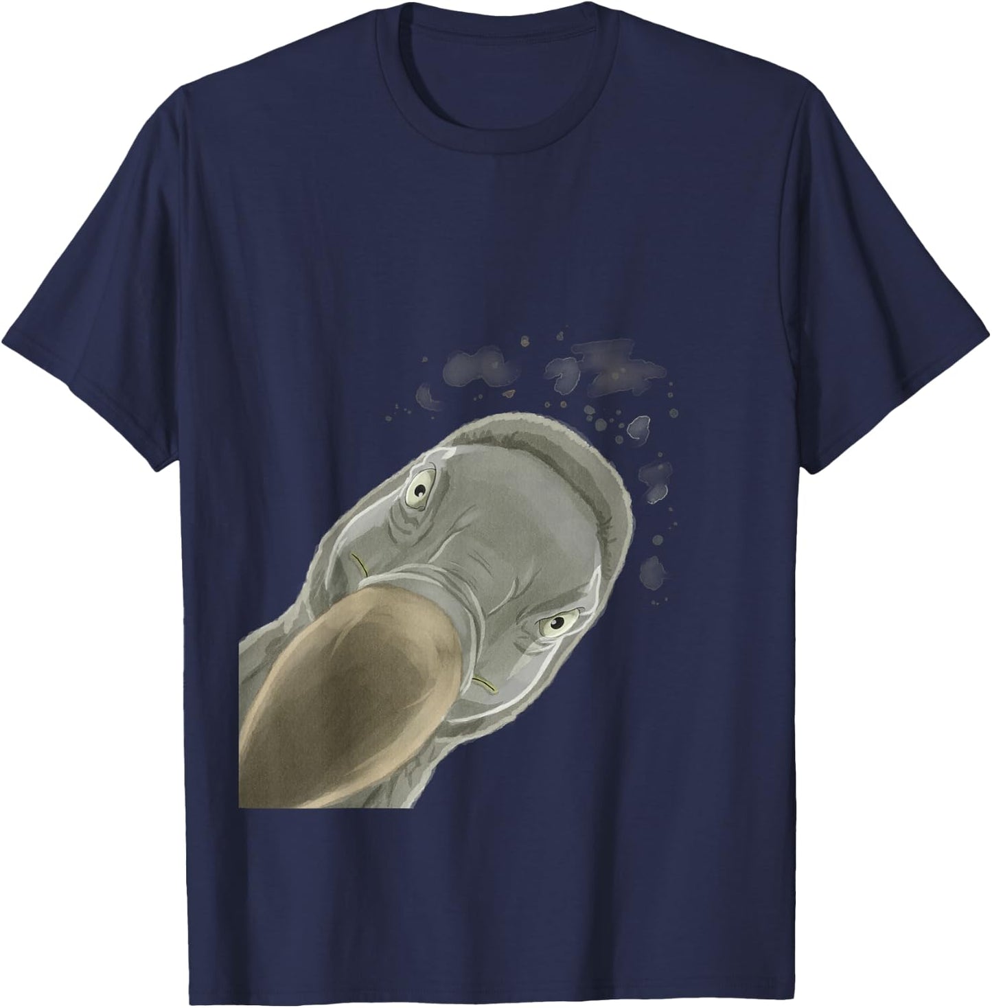 Curious Dodo Bird T-Shirt - T-Shirt | Navy