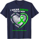 Warrior Fighter Women Men Gifts Mom Kidney Disease Awareness T-Shirt - T-Shirt | Navy