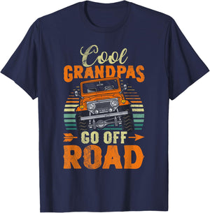 Cool Side By Side Design For Grandpa Dad SxS Offroad UTV T-Shirt - T-Shirt | Navy
