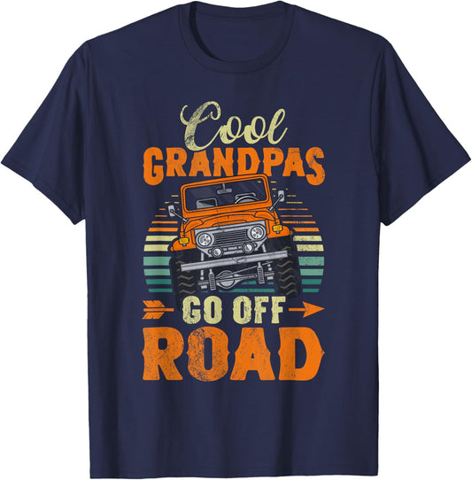 Cool Side By Side Design For Grandpa Dad SxS Offroad UTV T-Shirt - T-Shirt | Navy