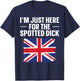 Dessert Spotted Dick Design for a Spotted Dick lover T-Shirt - T-Shirt | Navy
