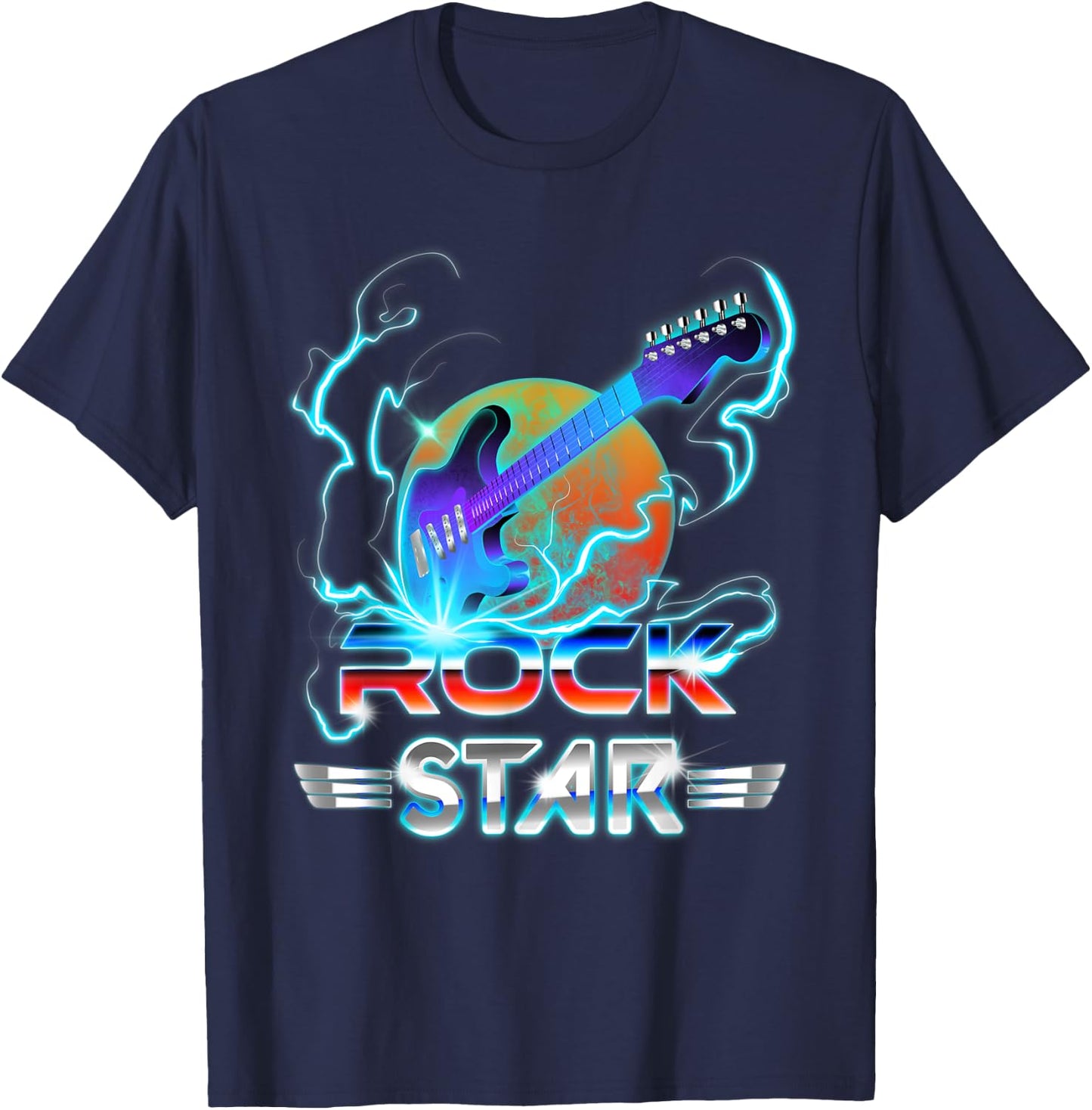 Rock Star Gift T-Shirt - T-Shirt | Navy