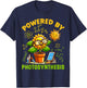 Powered by Photosynthesis Science Botany T-Shirt - T-Shirt | Navy