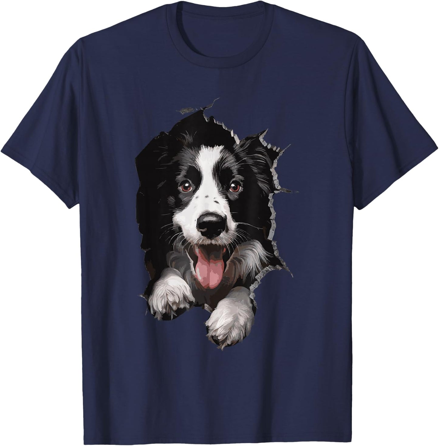 Border Collie T-Shirt - T-Shirt | Navy