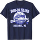 Boblo Island Detroit Michigan (vintage look) T-Shirt - T-Shirt | Navy