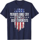 Patriots Don't Cry For Dead Terrorists T-Shirt - T-Shirt | Navy