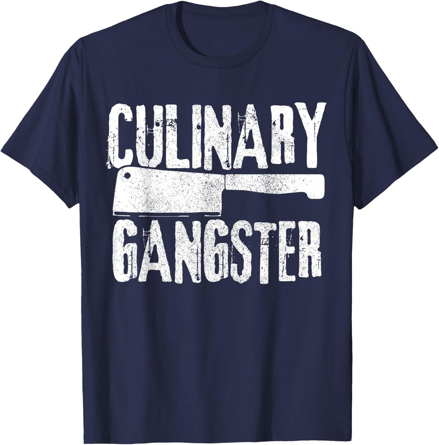 Koch Culinary Gangster Cooking Chef Funny Gift T-Shirt - T-Shirt | Navy
