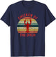 Chicken Of The Ditch Funny Crawfish Crayfish Eating T-Shirt - T-Shirt | Navy