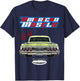 1964,64,HotRod,Impala,Biscayne,Del Ray,DelRay,Muscle Car,USA T-Shirt - T-Shirt | Navy