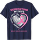 I Wear Pink For My Wife Breast Cancer Awareness Husband Men T-Shirt - T-Shirt | Navy