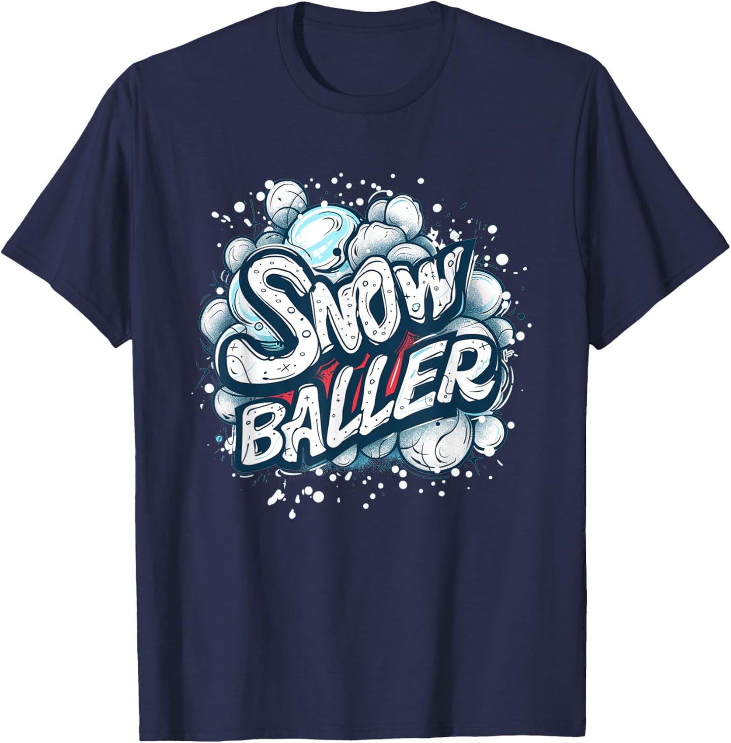 Pretty Snowballer Speech T-Shirt - T-Shirt | Navy