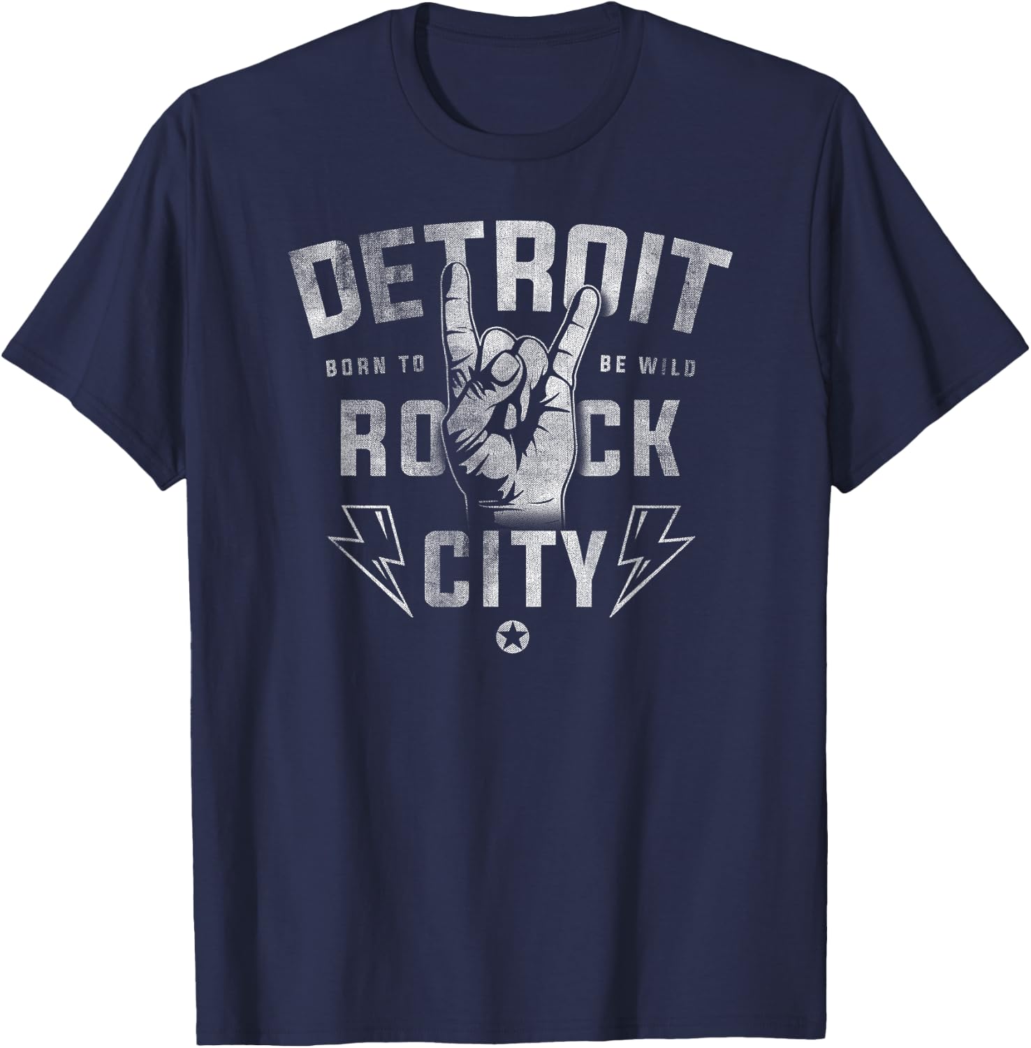 Detroit City Style Apparel women - Detroit Rock City T-Shirt - T-Shirt | Navy