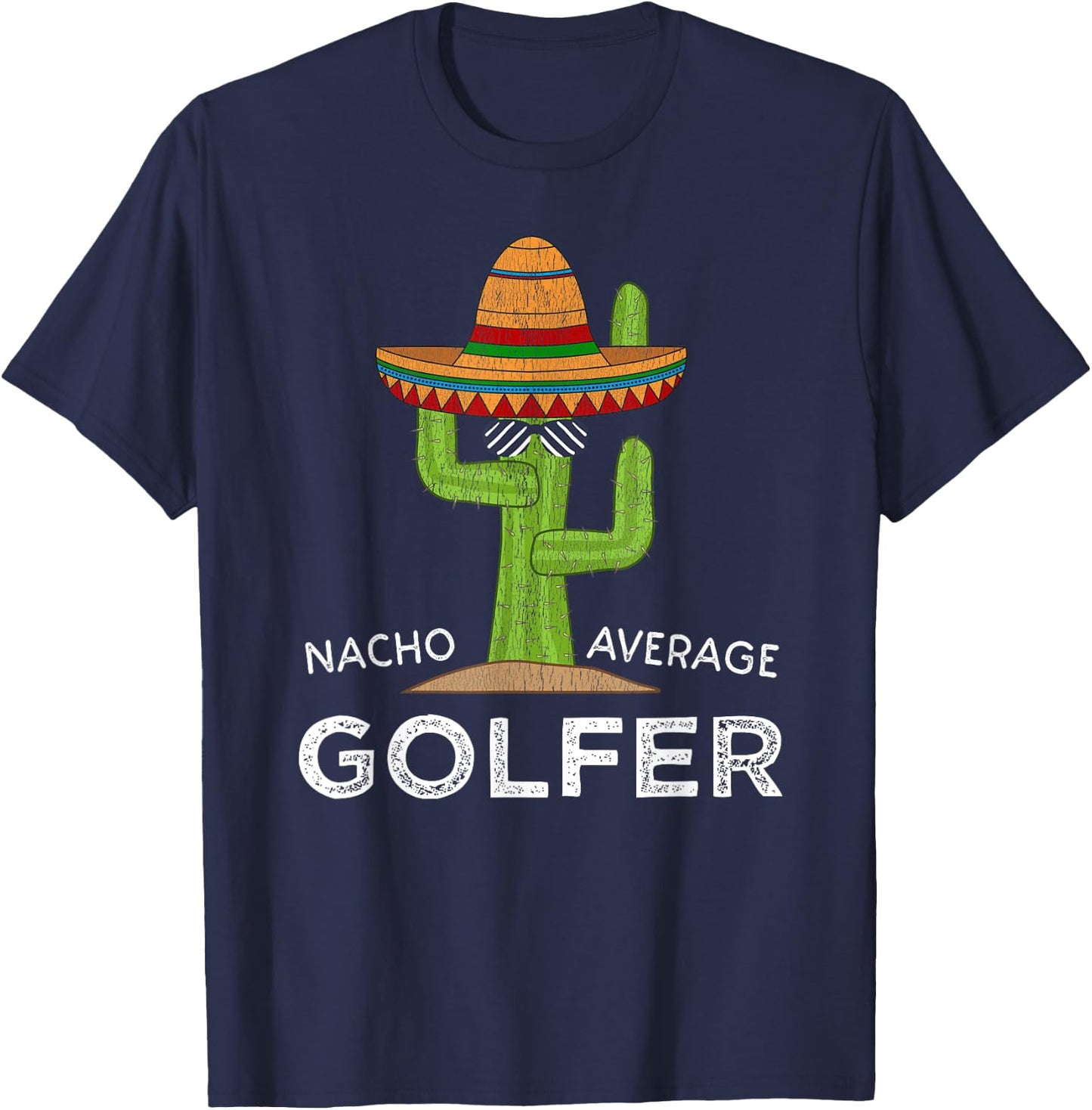 Golfers Fun Hilarious Golfing Joke | Funny Golf Lover Humor T-Shirt - T-Shirt | Navy
