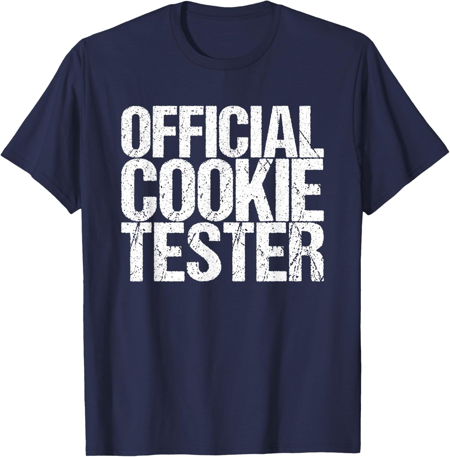 Official Cookie Tester T-Shirt - T-Shirt | Navy