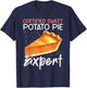 Sweet Potato Pie Expert | Funny Sweet Potato Pies T-Shirt - T-Shirt | Navy