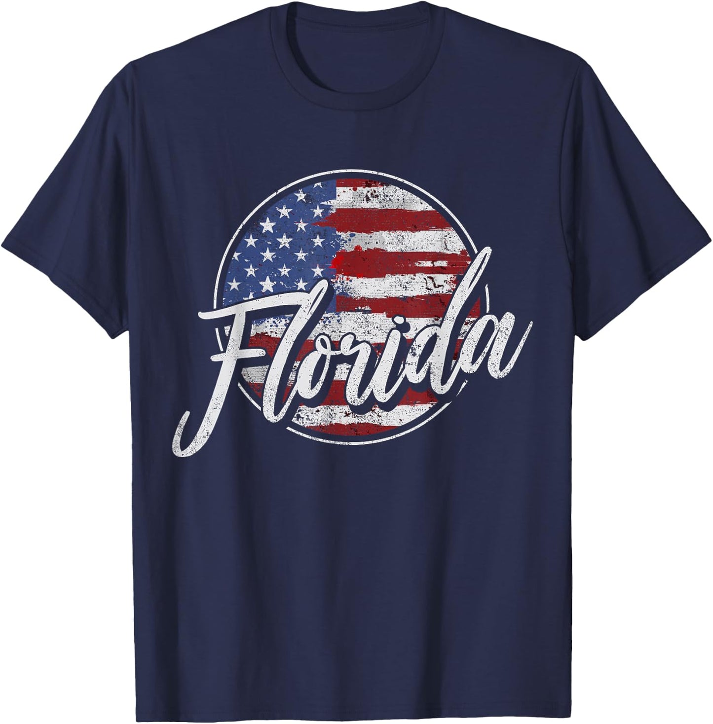 Florida Vintage T-Shirt - T-Shirt | Navy