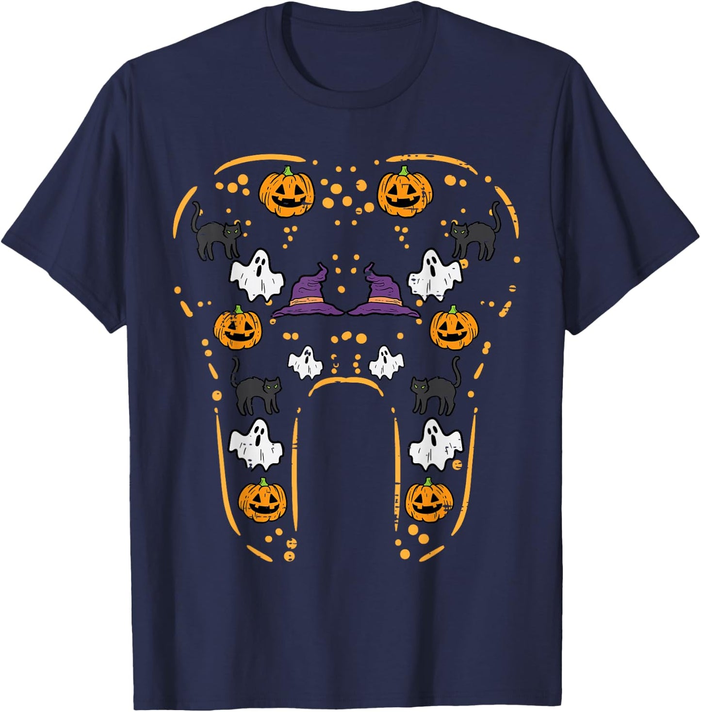 Halloween Tooth Dentist Teeth Dental Fall Costume Women Men T-Shirt - T-Shirt | Navy