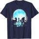 Funny Bigfoot Alien Unicorn Fishing T-Shirt - T-Shirt | Navy