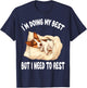 Rat Terrier Official Sleepshirt Pajamas Nightgown T-Shirt - T-Shirt | Navy