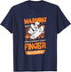 Funny Finger Boarding Graffiti Lifestyle Fingerboard Boarder T-Shirt - T-Shirt | Navy