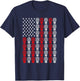 Upside Down Pineapple US Flag Swinger USA Patriotic T-Shirt - T-Shirt | Navy