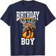 8th Birthday Basketball 8 Years Old Kids Gift T-Shirt - T-Shirt | Navy