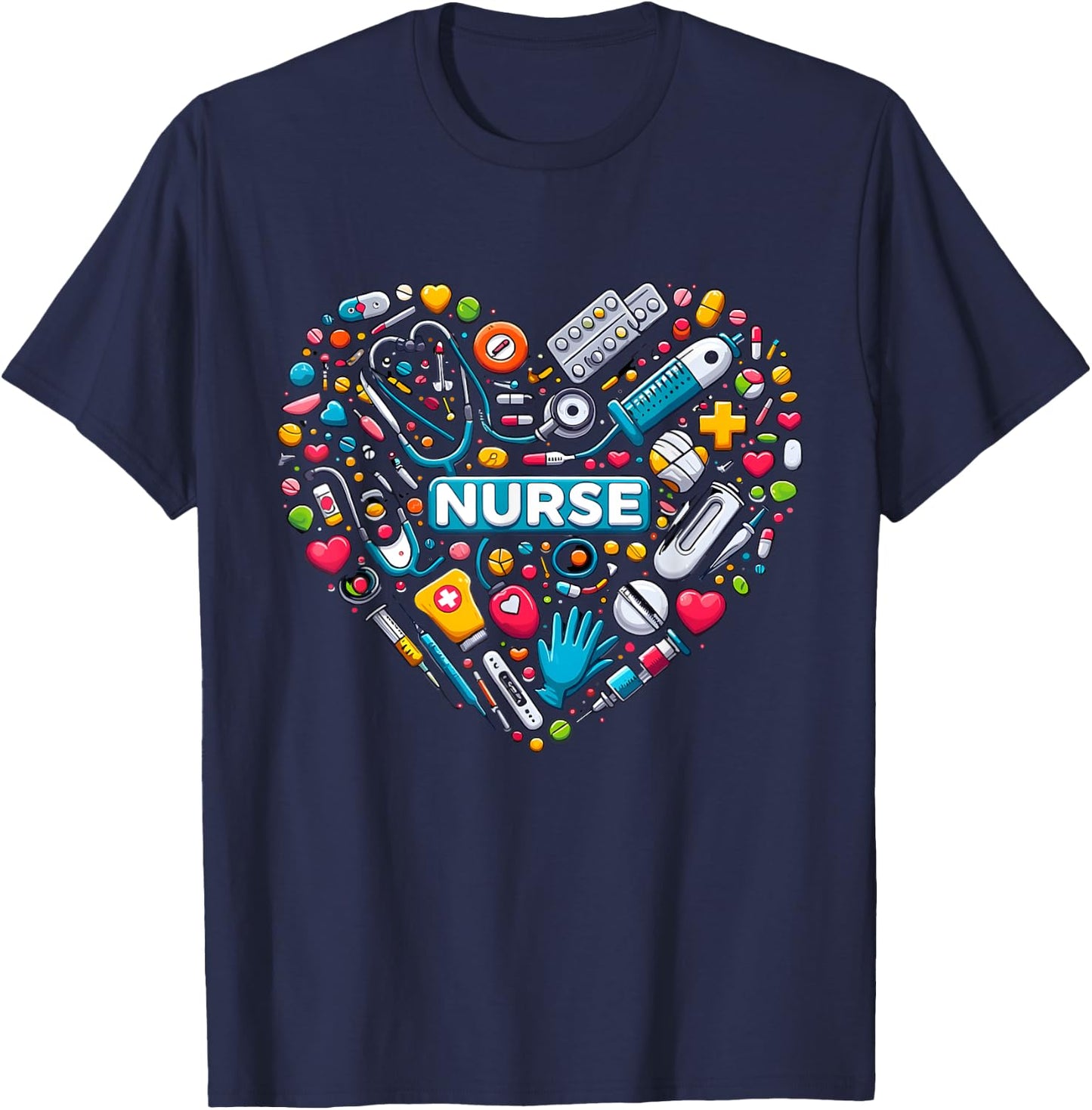 NURSE'S DAY Nurse Life NURSE WEEK 2024 T-Shirt - T-Shirt | Navy