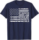 American Flag My Daughter in Law is My Favorite Child Parent T-Shirt - T-Shirt | Navy