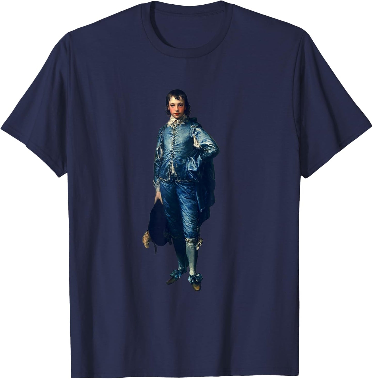The Blue Boy Thomas Gainsborough T-Shirt - T-Shirt | Navy