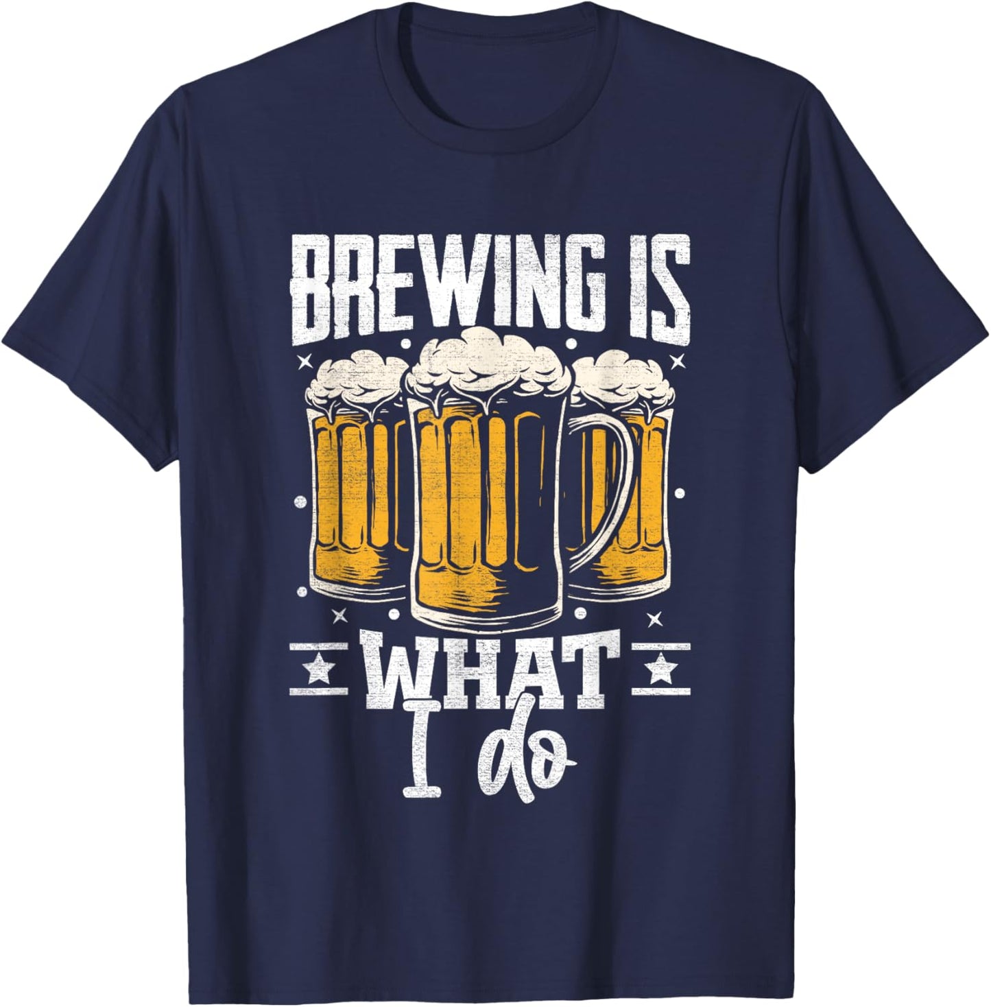 Beer Meme Quote T-Shirt - T-Shirt | Navy