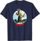 Godzilla King Caesar 1974 Icons of Toho T-Shirt - T-Shirt | Navy