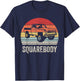 Vintage Retro Classic Square Body Squarebody Truck T-Shirt - T-Shirt | Navy
