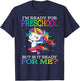 I'm Ready For Preschool Unicorn T-Shirt - T-Shirt | Navy