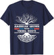 American Grown With Viking Roots Viking T-Shirt - T-Shirt | Navy